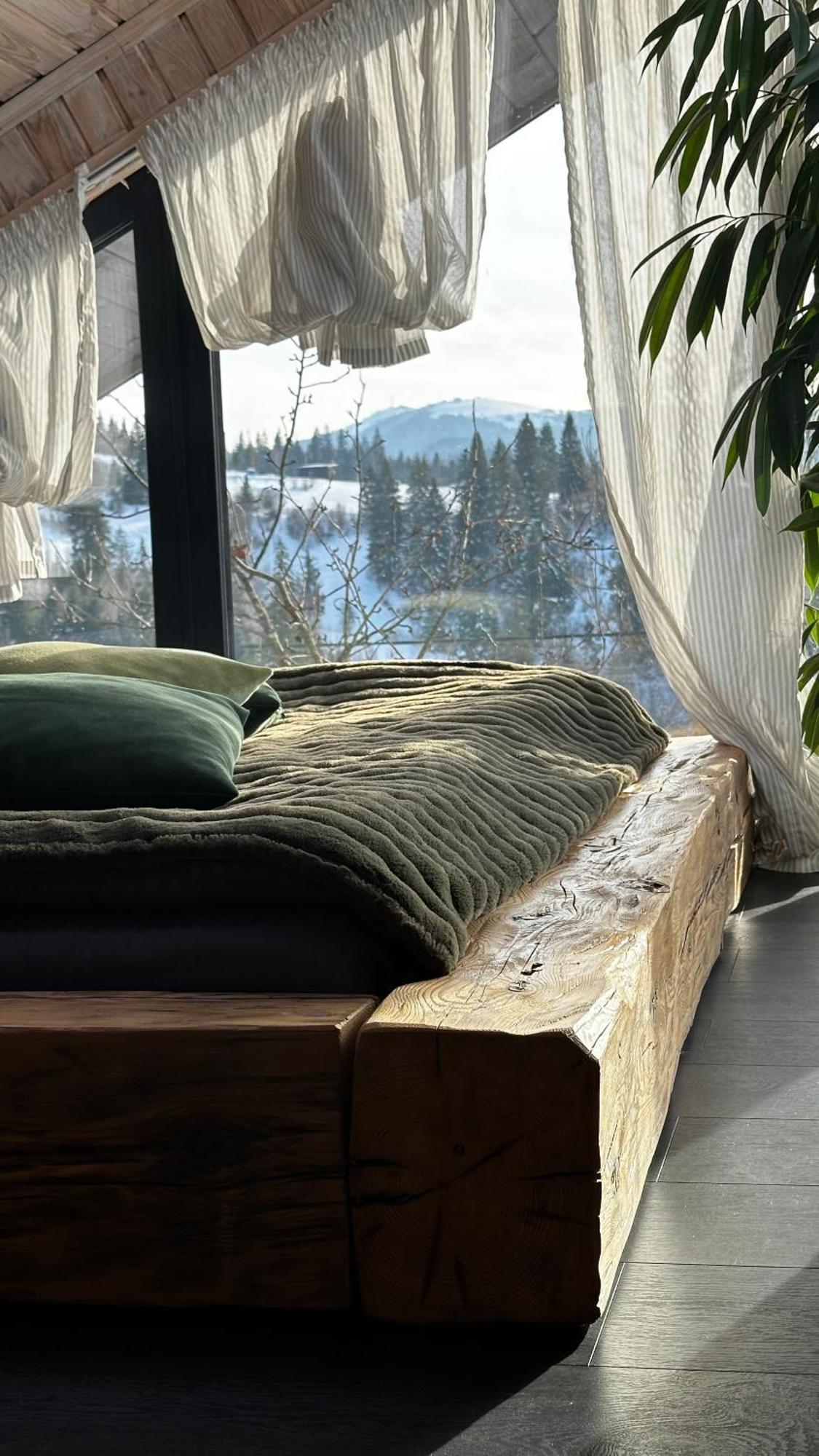 Казковий Дім Та Garden Два Будиночки В Горах З Чаном-Джакузі Slavske Exteriör bild